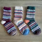 Winter sokken vintage print |  3 paar | maat 37 - 40, Kleding | Dames, Sokken en Kousen, Nieuw, -, Sokken en Kniesokken, Overige maten