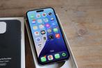 Apple iPhone 14 Pro Max | ZGAN + NIEUWE LEATHER CASE, 128 GB, Zwart, Ophalen of Verzenden, Zo goed als nieuw