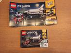 Lego creator 31091 compleet, Kinderen en Baby's, Speelgoed | Duplo en Lego, Ophalen of Verzenden, Zo goed als nieuw, Complete set