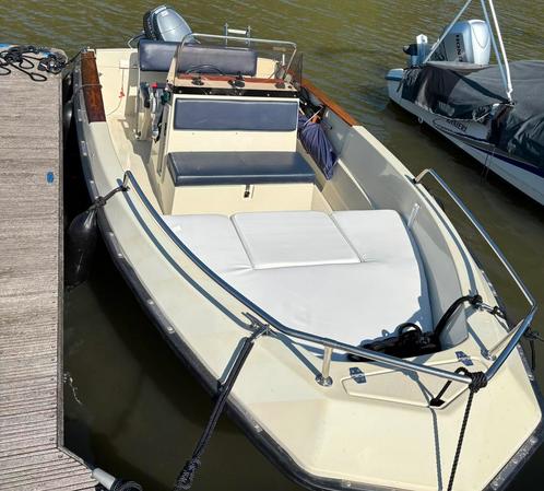 Elan 495 F incl Yamaha 40 pk en Pega trailer, Watersport en Boten, Vis- en Consoleboten, Gebruikt, 30 tot 50 pk, 3 tot 6 meter