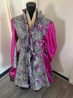 Exclusieve rose/gr nieuwe tijgerprint Carnavalsjas mt 42/44, Carnaval, Maat 42/44 (L), Nieuw, Ophalen of Verzenden