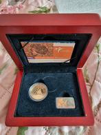 Gouden tientje Beatrix. Koninkrijksmunt Proof 2004., Koningin Beatrix, Euro's, Losse munt, Goud