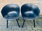 2 zwarte Hay ACC 22 stoelen - about a chair, Ophalen, Kunststof, Gebruikt, Twee