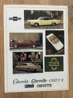 Chevrolet 1966 autofolder brochure Corvette, Boeken, Auto's | Folders en Tijdschriften, Ophalen of Verzenden, Gelezen, Chevrolet