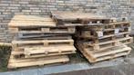 Partij Gebruikte Houten Pallets, Doe-het-zelf en Verbouw, Hout en Planken, Ophalen, Gebruikt, 25 tot 50 mm, Pallet
