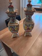 Antieke Italiaanse Majolica Vazen - Set van 2, Antiek en Kunst, Ophalen