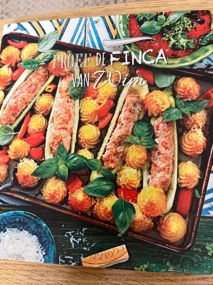 Proef de Finca van Wim - Kookboek, Boeken, Kookboeken, Zo goed als nieuw, Overige typen, Overige gebieden, Ophalen of Verzenden