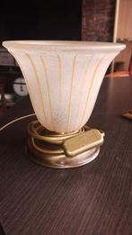 Tafellamp jaren 1950-1960, Ophalen of Verzenden, Gebruikt, Glas, Minder dan 50 cm