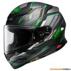 Shoei NXR2 Capriccio integraalhelm, Zwart-Groen, Ophalen of Verzenden, Nieuw met kaartje