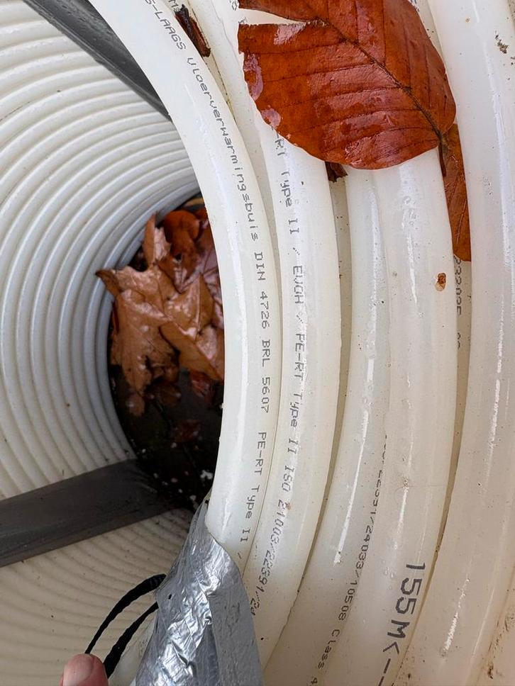 300 meter Vloerverwarmingsbuis DIN 4726 PE-RT Type II 16x2mm, Doe-het-zelf en Verbouw, Verwarming en Radiatoren, Nieuw, Cv-ketel of Combi-ketel