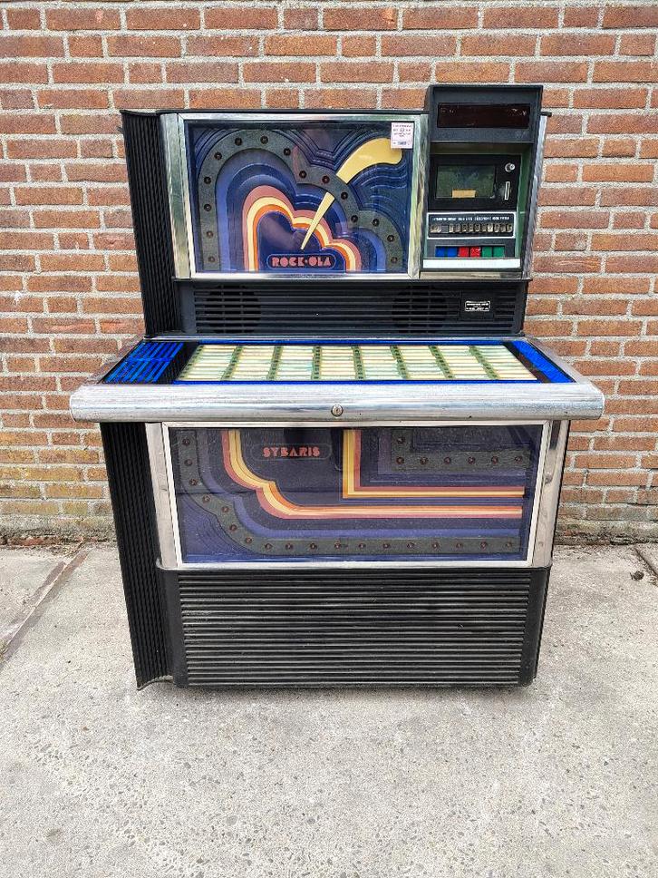 Rock-Ola 474 Sybaris (1974) jukebox /Opknapper !!, Verzamelen, Automaten | Jukeboxen, Gebruikt, Seeburg, 1950 tot 1960, Ophalen