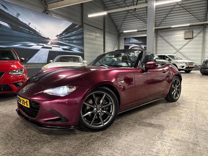 Mazda MX-5 2.0 SkyActiv-G 160 GT-M | WRAP | BOSE | Leder |, Auto's, Mazda, Bedrijf, Te koop, MX-5, ABS, Airbags, Airconditioning