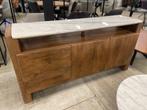 LEEGVERKOOP DRESSOIR MANGO ECHT MARMER BIJ CHEFMEUBEL 899!, Huis en Inrichting, Stoelen, Ophalen, Bruin, Nieuw, Modern