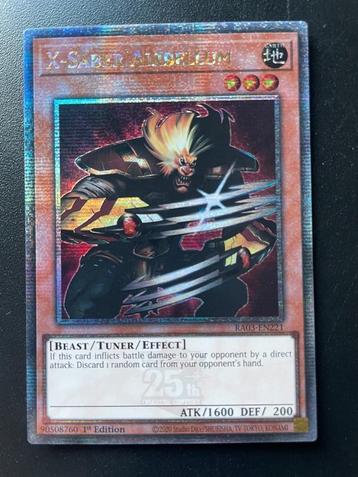 X-Saber Airbellum (V.2 - Quarter Century Secret Rare) beschikbaar voor biedingen