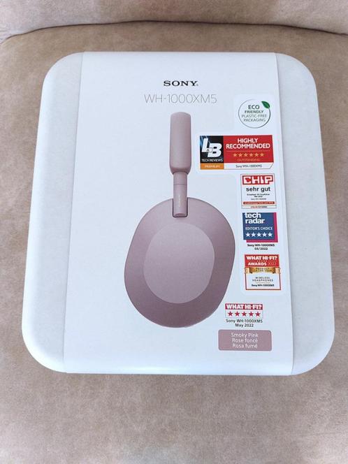 Sony WH-1000XM5 nieuw in seal xm5, Audio, Tv en Foto, Koptelefoons, Nieuw, Over oor (circumaural), Sony, Draadloos, Bluetooth