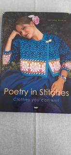 Breiboek Poetry in stitches, Ophalen of Verzenden, Gebruikt, Haken, Patroon of Boek