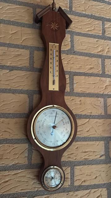 Vintage Barometer, Thermometer & Hygrometer beschikbaar voor biedingen
