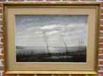 Albert Van Hecke ( 1909 - 1993 ) Langsheen de Schelde 1971, Antiek en Kunst, Ophalen