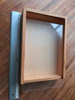 Vitrinekastje 16 x 23, Huis en Inrichting, Minder dan 50 cm, Ophalen of Verzenden, Zo goed als nieuw, Minder dan 25 cm