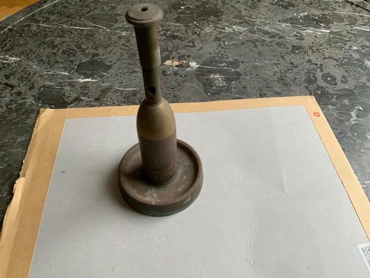 Trench art WOI Sigarensnijder - 37mm granaathuls, Verzamelen, Militaria | Algemeen, Landmacht, Ophalen of Verzenden