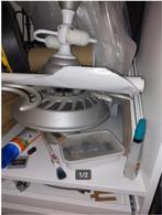 Plafondlamp met ventilator (compleet), Ophalen, Gebruikt, Glas, Normaal