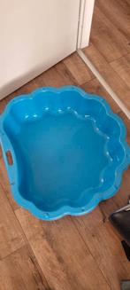 Blauwe kinder zwembad / zandbak, Kinderen en Baby's, Speelgoed | Buiten | Los speelgoed, Ophalen, Gebruikt