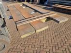 3 Azobé hardhouten balken 5.0x24.0 cm 2.70 m lang - nr: HB58, Tuin en Terras, Palen, Balken en Planken, Ophalen, Nieuw, Hardhout