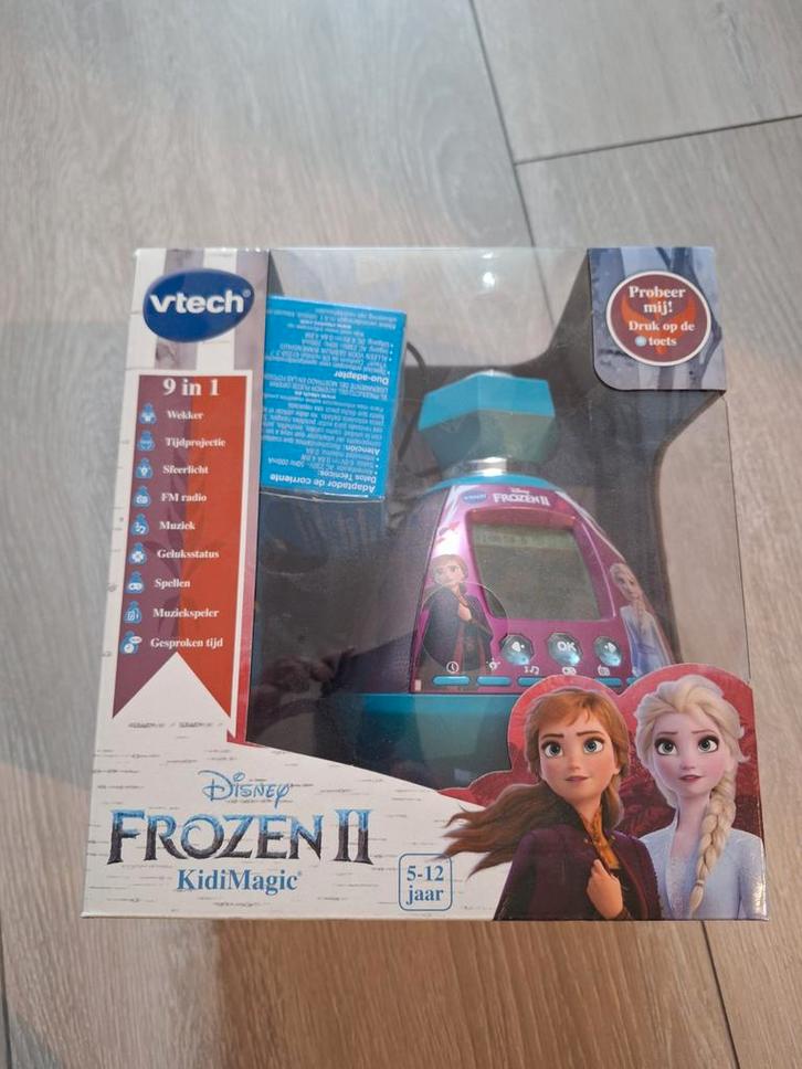 Frozen II VTech KidiMagic Wekker, Kinderen en Baby's, Speelgoed | Educatief en Creatief, Zo goed als nieuw, Elektronica, Ontdekken