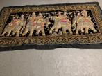 Groot Thais/Myanmar handgemaakt wandkleed, Antiek en Kunst, Antiek | Kleden en Textiel, Ophalen