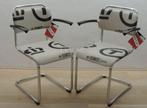 Fauteuils I Stoelen I DESIGN OUTLET I  LKV Culemborg, Ophalen, Zo goed als nieuw, Metaal