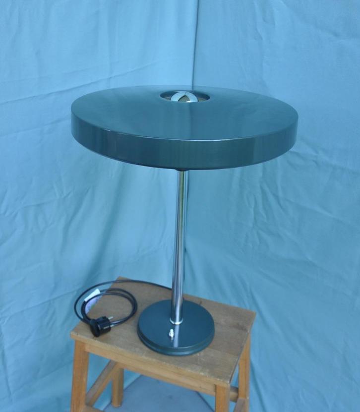 Philips | Louis Kalff | Timor | Type 69 | Orgineel Groen, Huis en Inrichting, Lampen | Tafellampen, Zo goed als nieuw, Minder dan 50 cm