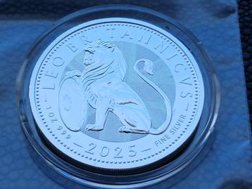 2025 British Lion UK 1 oz silver BU beschikbaar voor biedingen