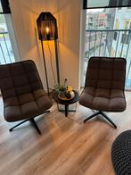 Fauteuil Vince - bruin boucle - Label51, Ophalen, Zo goed als nieuw, 75 tot 100 cm, 50 tot 75 cm