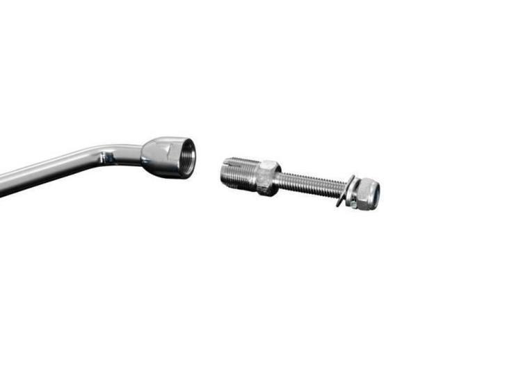 Spiegeladapters Harley-Davidson Verchroomd Universeel, Motoren, Onderdelen | Harley-Davidson, Nieuw, Ophalen of Verzenden
