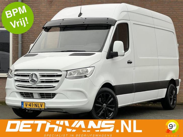 Mercedes-Benz Sprinter 314CDI 142PK L2H2 9G-Tronic / Distron, Auto's, Bestelauto's, Bedrijf, Te koop, ABS, Achteruitrijcamera