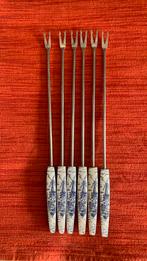 6 vintage fonduestokjes, Ophalen of Verzenden