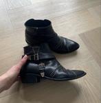 Toral leren laarsjes met studs - maat 36, Verzenden, Zwart, Lage of Enkellaarzen, Gedragen