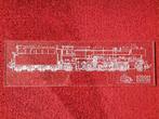 Stoom Stichting Nederland trein op perspex 50 x 15 cm, Ophalen of Verzenden, Nieuw, Trein, Overige typen