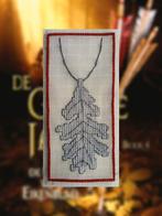 boekenlegger zilveren eikenblad, Ophalen of Verzenden, Nieuw, Patroon