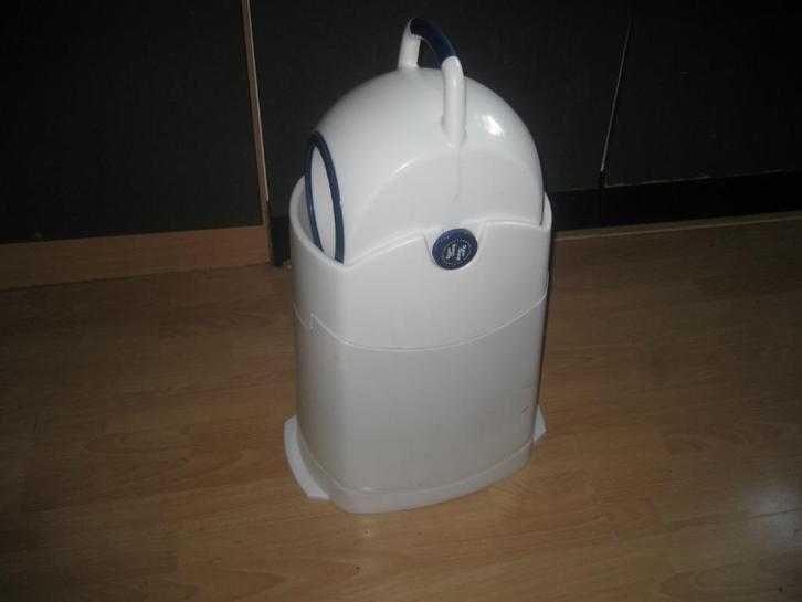 Diaper Champ luier container Medium silver, Kinderen en Baby's, Badjes en Verzorging, Gebruikt, Luieremmer, Ophalen