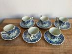 Boch Delft blauw koffie serviesgoed, Antiek en Kunst, Ophalen of Verzenden