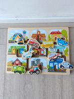 Voertuigen Puzzel - Leerzaam Speelgoed, Ophalen, 2 tot 4 jaar, Zo goed als nieuw, Van hout