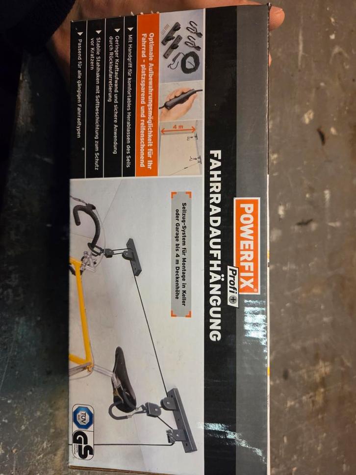 Powerfix Fietslift - Nieuw in doos, Fietsen en Brommers, Fietsaccessoires | Fietsenrekken, Nieuw, Ophalen of Verzenden