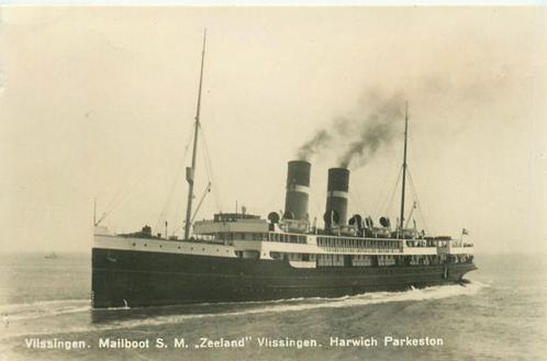 (701-393-007) Vlissingen Mailboot, Verzamelen, Ansichtkaarten | Nederland, Zeeland, Verzenden