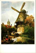 Molen met gezicht op Delft, Verzamelen, Verzenden, Voor 1920, Ongelopen, Zuid-Holland
