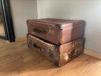 Vintage koffers, Huis en Inrichting, Woonaccessoires | Kisten, Minder dan 50 cm, Zo goed als nieuw, Ophalen