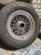 Chroom spaakwielen 15", Auto-onderdelen, Banden en Velgen, 15 inch, Banden en Velgen, All Season, Personenwagen