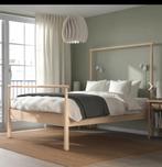 IKEA Gjöra Bed 140x200 - Houten Frame, Ophalen, Tweepersoons, 140 cm, Zo goed als nieuw