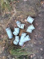 45 graden bochten en t-stuk 110 pvc, Bochten, Gebruikt, Pvc, Ophalen of Verzenden