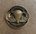 US Army paratrooper munt, Ophalen of Verzenden, Landmacht, Amerika, Embleem of Badge